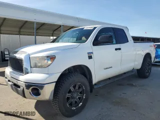 2007 Toyota Tundra SR5 with VIN 5TFBV54107X020678, listed as a Copart auction lot 49513105 with 168,610 mi miles and Salvage Title. Bid and sale history available at carsss.com. Image 1.