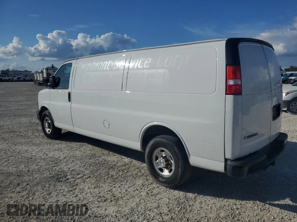 2019 Chevrolet Express Cargo with VIN 1GCWGBFGXK1258545, listed as a Copart auction lot 78923854 with 186,274 mi miles and Clean title. Bid and sale history available at DreamBid. Image 2.