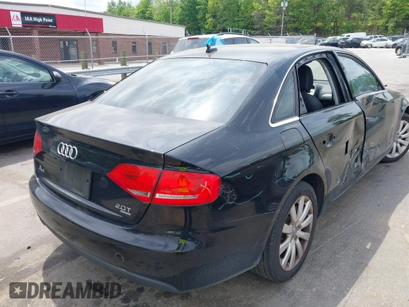 2012 Audi A4 Premium с VIN WAUBFAFLXCA118261, выставлен на аукционе IAAI как лот 42090602 с пробегом 124 817 миль миль и . История ставок и продаж доступна на DreamBid. Изображение 4.