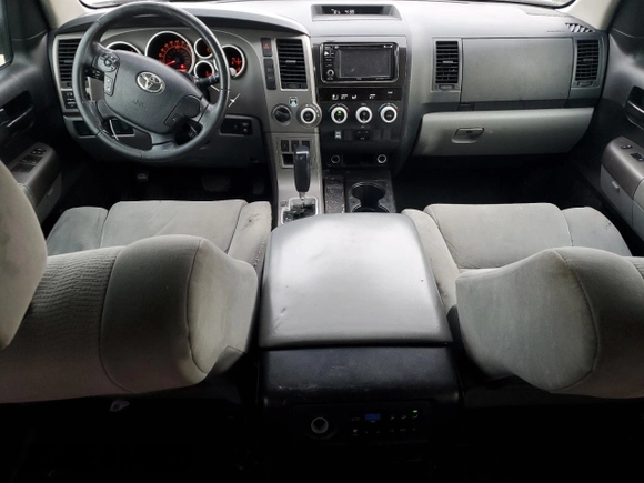 2013 Toyota Sequoia SR5 with VIN 5TDBY5G12DS084953, listed as a Copart auction lot 43582965 with 218,585 mi miles and Salvage Title. Bid and sale history available at carsss.com. Image 8.