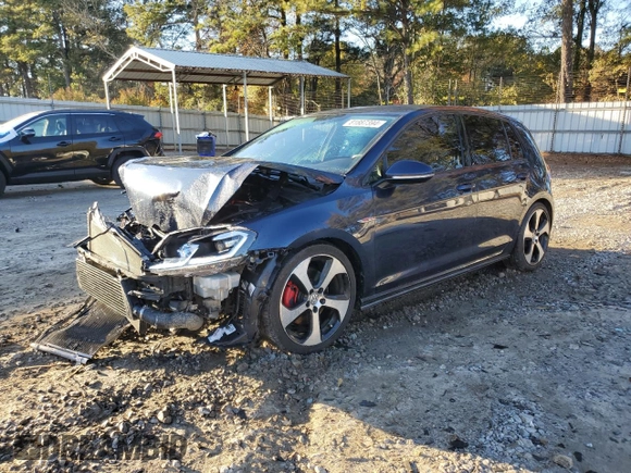 2015 Volkswagen GTI SE with VIN 3VW4T7AU4FM040412, listed as a Copart auction lot 81887394 with 120,922 mi miles and Salvage Title. Bid and sale history available at DreamBid. Image 1.