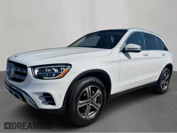 2021 Mercedes-Benz GLC 300 with VIN W1N0G8DB6MV300830, listed as a Copart auction lot 57201185 with 135,882 mi miles and Clean title. Bid and sale history available at DreamBid. Image 2.