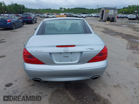 2004 Mercedes-Benz SL 500 with VIN WDBSK75F54F067493, listed as a IAAI auction lot 42548735 with 1,522 mi miles and . Bid and sale history available at DreamBid. Image 16.