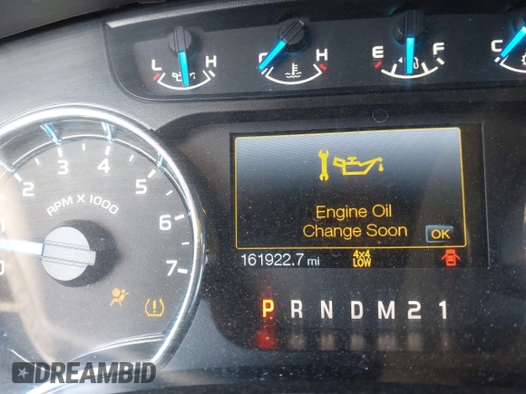 2013 Ford F-150 XL with VIN 1FTFW1ET7DFE08225, listed as a IAAI auction lot 41456280 with 161,922 mi miles. Bid and sale history available at carsss.com. Image 15.