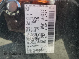 2014 Nissan Rogue S z VIN 5N1AT2MT0EC763522, wystawiony jako Copart lot #57451115 z przebiegiem 282 120 mil mil oraz Szkoda całkowita • Salvage title. Historia ofert i sprzedaży dostępna na DreamBid. Obrazek 14.