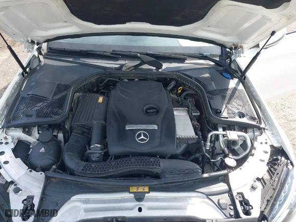 2018 Mercedes-Benz C-Class C 300 with VIN WDDWF4KBXJR345778, listed as a IAAI auction lot 41842701 with 68,232 mi miles. Bid and sale history available at carsss.com. Image 10.