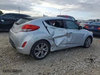 2017 Hyundai Veloster with VIN KMHTC6AD9HU308079, listed as a Copart auction lot 85305994 with 119,435 mi miles and Salvage Title. Bid and sale history available at carsss.com. Image 3.