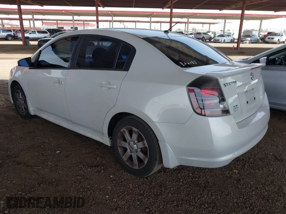 2012 Nissan Sentra S with VIN 3N1AB6AP3CL778154, listed as a IAAI auction lot 42638683 with 138,303 mi miles and . Bid and sale history available at DreamBid. Image 3.