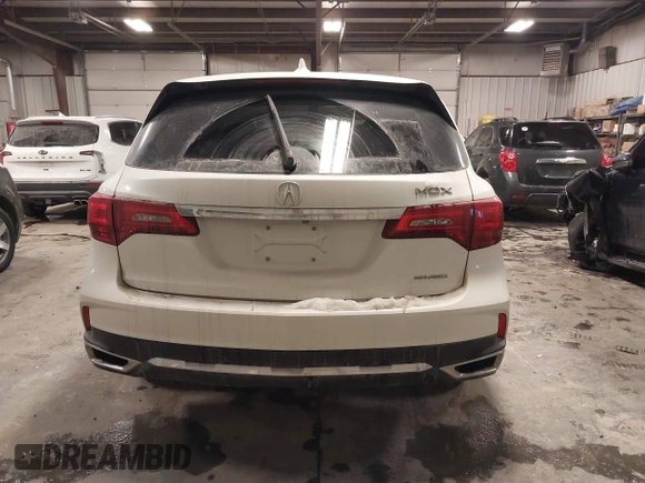 2018 Acura MDX with VIN 5J8YD4H39JL018706, listed as a IAAI auction lot 41628622 with 67,684 mi miles. Bid and sale history available at carsss.com. Image 17.
