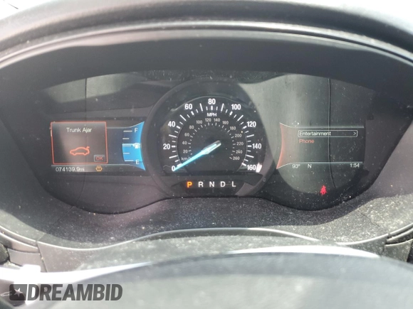2018 Ford Fusion SE with VIN 3FA6P0H76JR190787, listed as a Copart auction lot 63823774 with 74,139 mi miles and Clean Title. Bid and sale history available at carsss.com. Image 9.