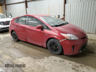 2012 Toyota Prius One with VIN JTDKN3DU0C1587419, listed as a Copart auction lot 48222225 with 134,452 mi miles and Salvage Title. Bid and sale history available at DreamBid. Image 4.