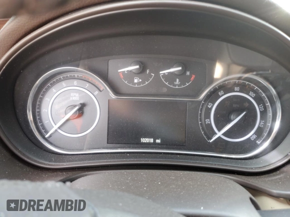 2016 Buick Regal Premium II with VIN 2G4GT5GX1G9119063, listed as a Copart auction lot 50596895 with 102,018 mi miles and Salvage title. Bid and sale history available at DreamBid. Image 9.