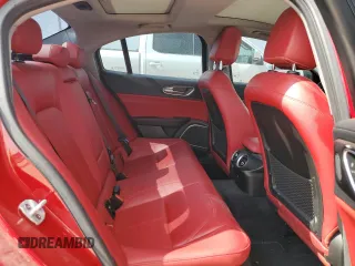 2020 Alfa Romeo Giulia with VIN ZARFAMAN7L7638353, listed as a Copart auction lot 54167255 with Not provided miles and Salvage title. Bid and sale history available at DreamBid. Image 10.