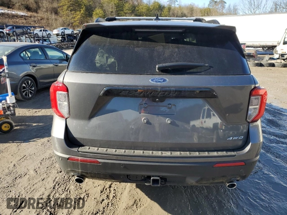 2023 Ford Explorer ST-Line с VIN 1FMSK8KH1PGA46700, выставлен на аукционе Copart как лот 42696075 с пробегом 33 707 миль миль и Списание • Salvage title. История ставок и продаж доступна на DreamBid. Изображение 6.