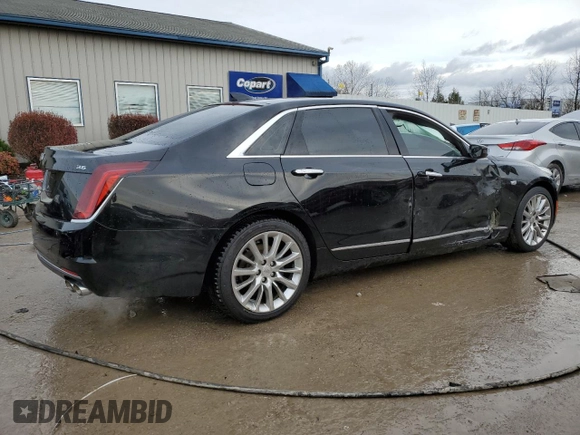 2017 Cadillac CT6 AWD with VIN 1G6KB5RS8HU195910, listed as a Copart auction lot 85089084 with 69,342 mi miles and Salvage title. Bid and sale history available at DreamBid. Image 3.