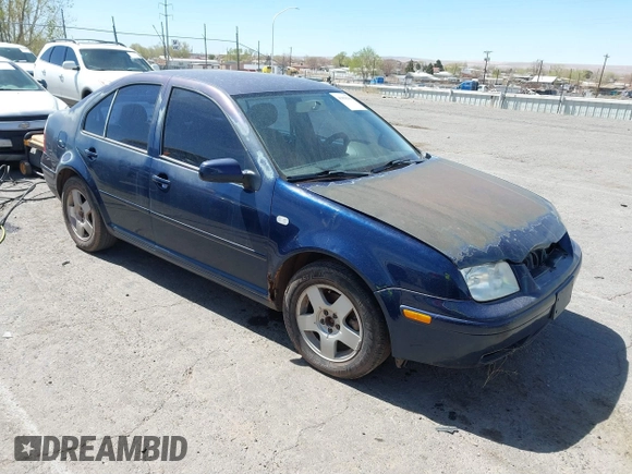 2002 Volkswagen Jetta GLS with VIN 3VWSP69M42M087198, listed as a IAAI auction lot 41858199 with 194,619 mi miles and . Bid and sale history available at DreamBid. Image 1.