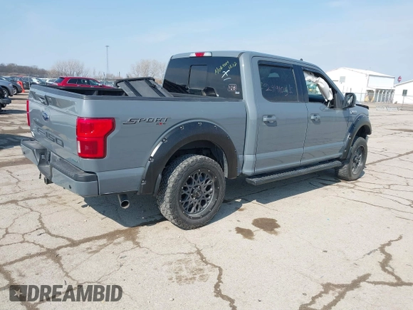 2019 Ford F-150 XL with VIN 1FTEW1EP5KKC25201, listed as a IAAI auction lot 41698263 with 88,795 mi miles. Bid and sale history available at carsss.com. Image 4.