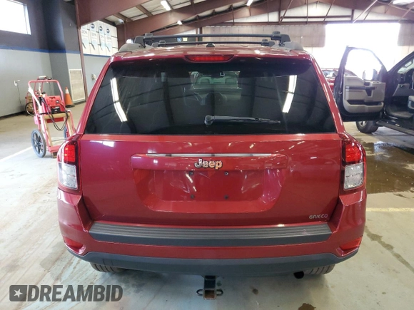 2015 Jeep Compass Sport with VIN 1C4NJCBB3FD118399, listed as a Copart auction lot 44059295 with 206,311 mi miles and Clean Title. Bid and sale history available at carsss.com. Image 6.