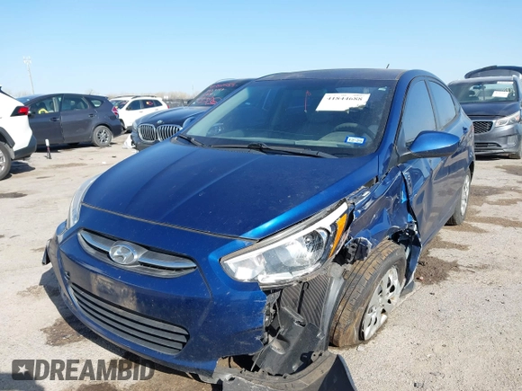 2015 Hyundai Accent GLS with VIN KMHCT4AE5FU907085, listed as a IAAI auction lot 41844688 with 156,384 mi miles. Bid and sale history available at carsss.com. Image 17.