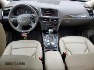 2014 Audi Q5 Premium Plus with VIN WA1LFAFP0EA003384, listed as a Copart auction lot 50144005 with 100,182 mi miles and Salvage Title. Bid and sale history available at carsss.com. Image 8.