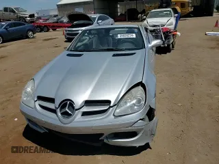 2007 Mercedes-Benz SLK-Class 3.5L with VIN WDBWK56F47F145383, listed as a Copart auction lot 59658234 with 106,491 mi miles and Salvage Title. Bid and sale history available at carsss.com. Image 10.