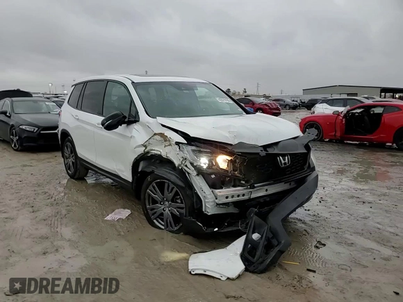 2021 Honda Passport EX-L z VIN 5FNYF8H55MB041554, wystawiony jako Copart lot #42879195 z przebiegiem 33 597 mil mil oraz Szkoda całkowita • Salvage title. Historia ofert i sprzedaży dostępna na DreamBid. Obrazek 11.