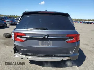 2024 Honda Odyssey EX-L with VIN 5FNRL6H68RB037841, listed as a Copart auction lot 50380715 with 11,880 mi miles and Salvage Title. Bid and sale history available at DreamBid. Image 6.