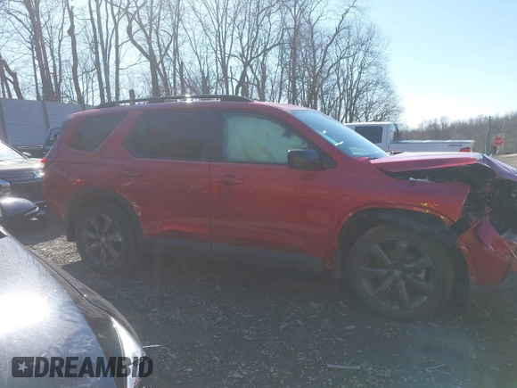 2025 Honda Pilot Sport z VIN 5FNYG1H3XSB008811, wystawiony jako IAAI lot #41842737 z przebiegiem 10 435 mil mil oraz . Historia ofert i sprzedaży dostępna na DreamBid. Obrazek 14.