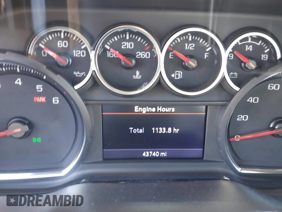 2021 Chevrolet Silverado 1500 LT with VIN 3GCUYDED9MG439695, listed as a IAAI auction lot 41832866 with 43,740 mi miles and . Bid and sale history available at DreamBid. Image 7.