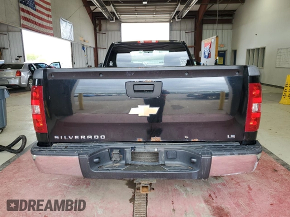 2011 Chevrolet Silverado 1500 Work Truck with VIN 1GCNCPEX4BZ387727, listed as a Copart auction lot 55950205 with 143,300 mi miles and Clean Title. Bid and sale history available at DreamBid. Image 6.