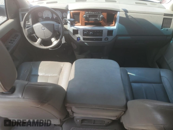 2007 Dodge Ram 2500 SLT with VIN 3D7KR29A27G826124, listed as a Copart auction lot 63529684 with 197,838 mi miles and Salvage Title. Bid and sale history available at carsss.com. Image 8.