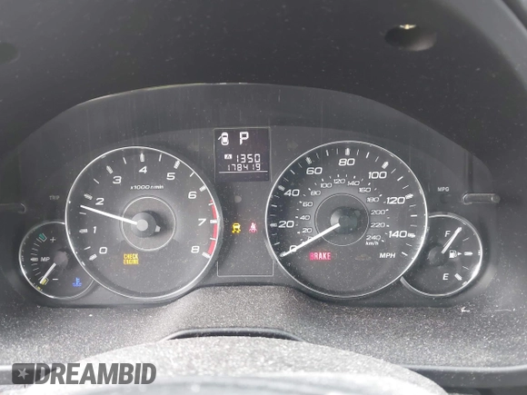 2012 Subaru Legacy Limited with VIN 4S3BMBJ62C3031720, listed as a IAAI auction lot 42747625 with 178,419 mi miles and . Bid and sale history available at DreamBid. Image 7.