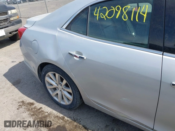 2013 Chevrolet Malibu LTZ with VIN 1G11H5SA3DF248223, listed as a IAAI auction lot 42098114 with 186,131 mi miles and . Bid and sale history available at DreamBid. Image 12.