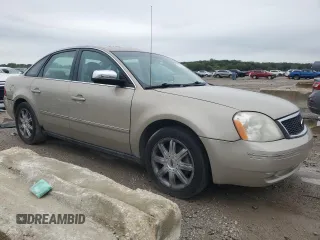 2005 Ford Five Hundred Limited with VIN 1FAFP28135G186278, listed as a Copart auction lot 72727444 with 0 mi miles and Salvage Title. Bid and sale history available at carsss.com. Image 4.