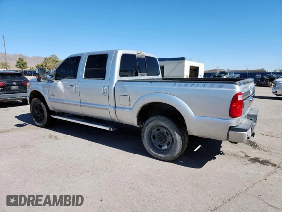 2016 Ford F-250 Lariat with VIN 1FT7W2BT2GEC01895, listed as a Copart auction lot 60191905 with 143,298 mi miles and Salvage title. Bid and sale history available at DreamBid. Image 2.