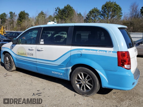 2017 Dodge Grand Caravan SE z VIN 2C4RDGBG5HR646618, wystawiony jako Copart lot #60574625 z przebiegiem 176 304 mil mil oraz Czysty tytuł • Clean title. Historia ofert i sprzedaży dostępna na DreamBid. Obrazek 2.