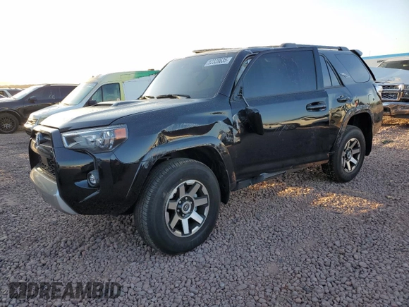 2024 Toyota 4Runner TRD Off Road with VIN JTERU5JR3R6288012, listed as a Copart auction lot 52328635 with 7,387 mi miles and Salvage title. Bid and sale history available at DreamBid. Image 1.