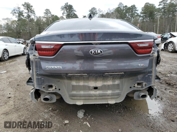 2019 Kia Cadenza Technology with VIN KNALC4J13K5173811, listed as a Copart auction lot 88353065 with 87,420 mi miles and Salvage Title. Bid and sale history available at carsss.com. Image 6.
