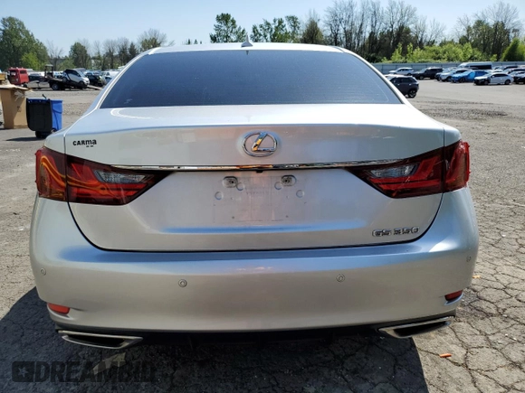 2013 Lexus GS 350 with VIN JTHBE1BL5D5000607, listed as a Copart auction lot 55643495 with 125,763 mi miles and Salvage title. Bid and sale history available at DreamBid. Image 6.