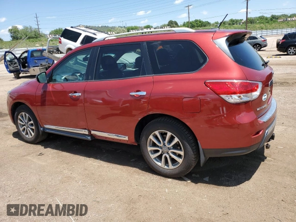 2015 Nissan Pathfinder SL z VIN 5N1AR2MM7FC635254, wystawiony jako Copart lot #60130825 z przebiegiem 122 376 mil mil oraz Czysty tytuł • Clean title. Historia ofert i sprzedaży dostępna na DreamBid. Obrazek 2.