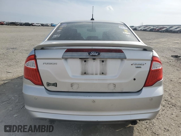2012 Ford Fusion SPORT with VIN 3FAHP0DC7CR282666, listed as a Copart auction lot 49057605 with 178,908 mi miles and Salvage Title. Bid and sale history available at carsss.com. Image 6.