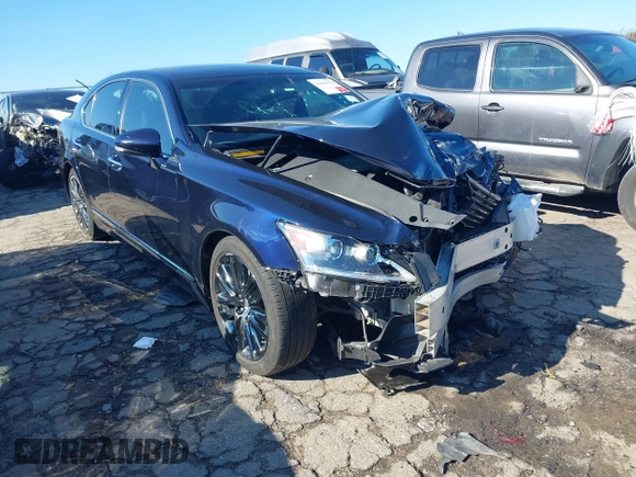 2017 Lexus LS with VIN JTHBL5EF3H5145489, listed as a IAAI auction lot 41001274 with 102,513 mi miles. Bid and sale history available at carsss.com. Image 1.