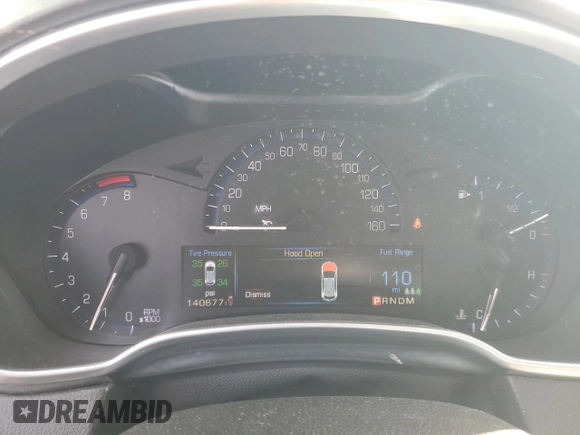 2014 Cadillac SRX Luxury Collection with VIN 3GYFNBE31ES561151, listed as a Copart auction lot 42499575 with 140,677 mi miles and Salvage Title. Bid and sale history available at carsss.com. Image 9.