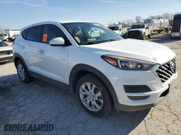 2019 Hyundai Tucson SE with VIN KM8J23A49KU842277, listed as a Copart auction lot 49340495 with 130,273 mi miles and Salvage Title. Bid and sale history available at carsss.com. Image 4.