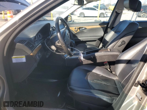 2008 Mercedes-Benz E 350 Luxury with VIN WDBUF87X78B203998, listed as a Copart auction lot 48496645 with 175,824 mi miles and Salvage Title. Bid and sale history available at DreamBid. Image 7.