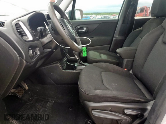 2018 Jeep Renegade Sport with VIN ZACCJAAB4JPG90198, listed as a Copart auction lot 54666365 with 100,561 mi miles and Salvage Title. Bid and sale history available at DreamBid. Image 7.