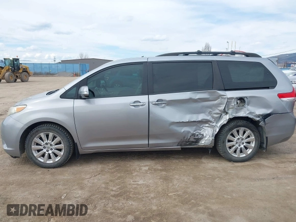2014 Toyota Sienna Limited with VIN 5TDDK3DC7ES088938, listed as a IAAI auction lot 41885658 with 105,758 mi miles and . Bid and sale history available at DreamBid. Image 14.