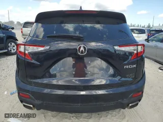 2022 Acura RDX w/Technology Package with VIN 5J8TC1H51NL004933, listed as a Copart auction lot 42537555 with 26,495 mi miles and Salvage Title. Bid and sale history available at carsss.com. Image 6.