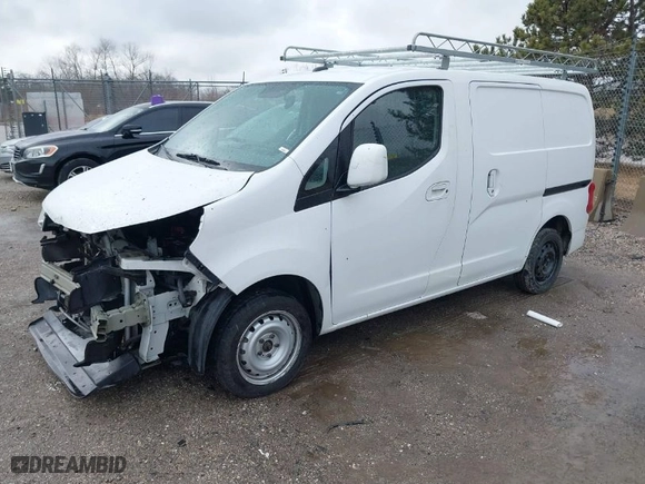 2015 Chevrolet City Express Cargo Van LT with VIN 3N63M0ZN1FK722253, listed as a IAAI auction lot 41755283 with 44,479 mi miles. Bid and sale history available at carsss.com. Image 2.