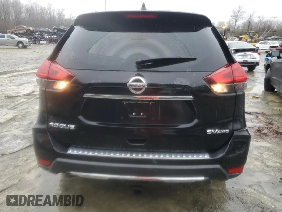 2017 Nissan Rogue SL with VIN 5N1AT2MV4HC785285, listed as a Copart auction lot 44223995 with 137,838 mi miles and Salvage Title. Bid and sale history available at carsss.com. Image 6.